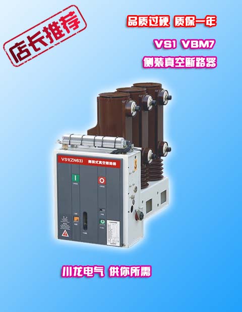 VS1侧装式真空断路器VBM7-12